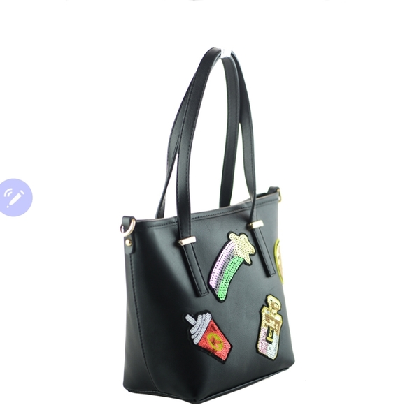 NEW Sequins Mini Tote Bag - Picture 2 of 9